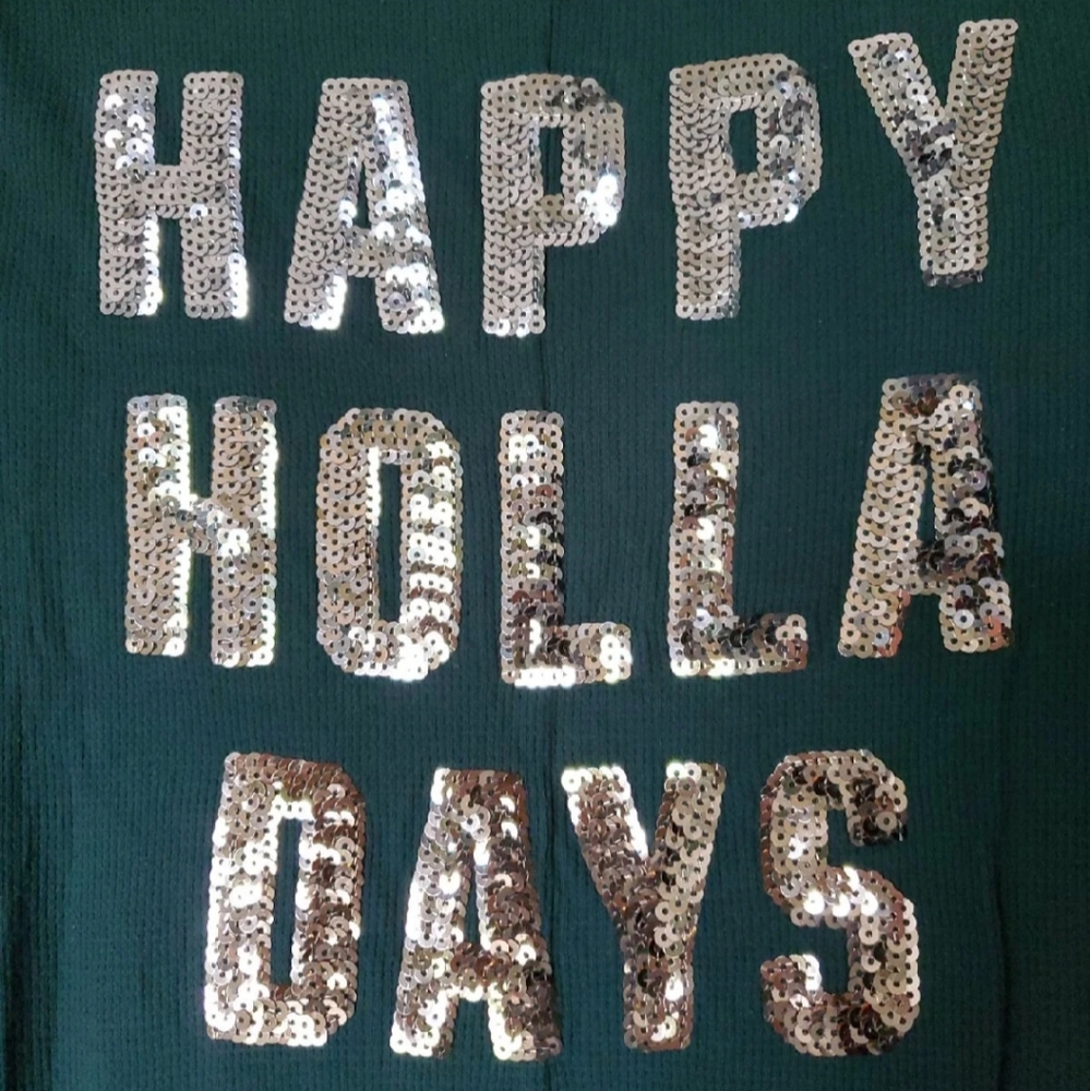 🎄 VICTORIA'S SECRET Happy Holla Days Onesie 🎄 - Picture 12 of 12